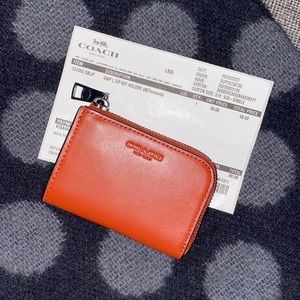 Coach L-Zip Card Case